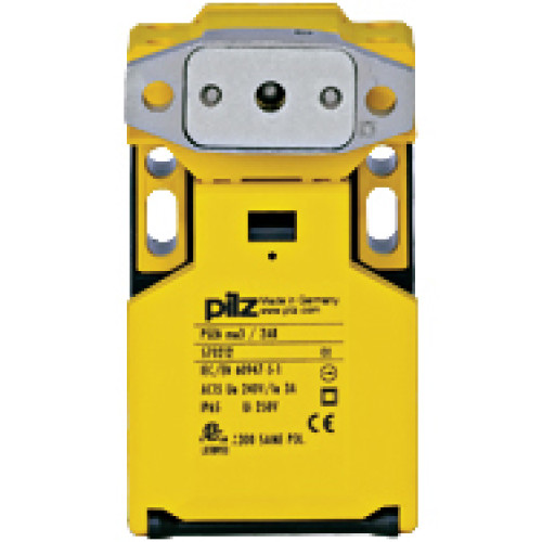 Mechanical safety switch with radius actuator Contacts 1 N/O, 1 N/C.