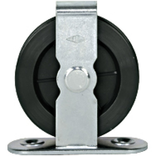 Deflection pulley 75 mm diameter.