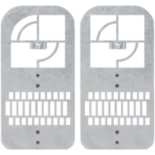 Adjustment templates with magnet. To align PSENvip during Installation and tool change.