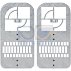 Adjustment templates (installation in tool holder). To align PSENvip during installation and tool change.
