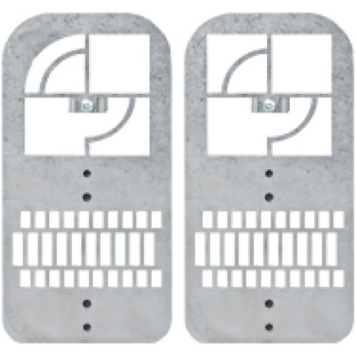 Adjustment templates (installation in tool holder). To align PSENvip during installation and tool change.