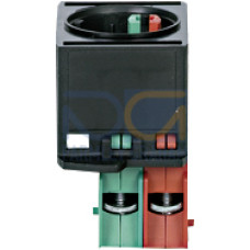 PITestop contact block 1 N/C, 1 N/O. Terminal of screw type.