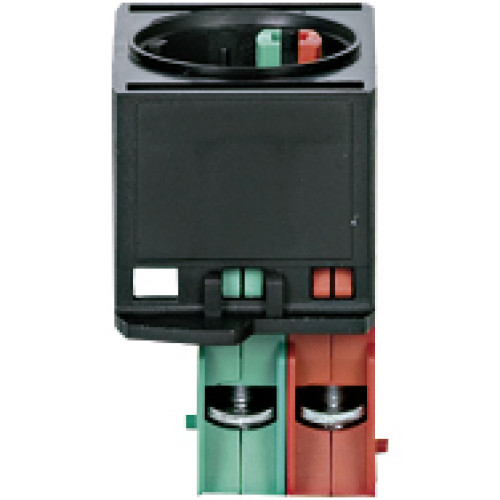 PITestop contact block 1 N/C, 1 N/O. Terminal of screw type.