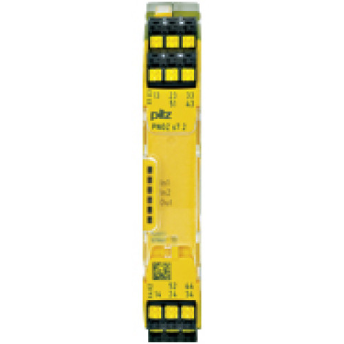PNOZsigma contact expansion outputs: 4 N/O UB 24 V DC width 17.5 mm plug-in spring-loaded terminals