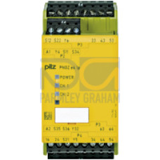 Safety relay (standalone) inputs: 1/2-channel wiring with/without detection of shorts across contacts