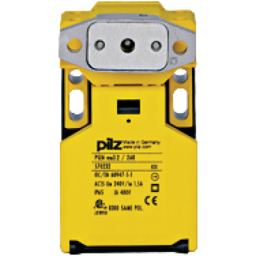Mechanical safety switch with standard actuator Contacts 1 N/O, 2 N/C.