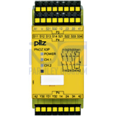 Safety relay (standalone) inputs: 1/2-channel wiring with/without detection of shorts across contacts