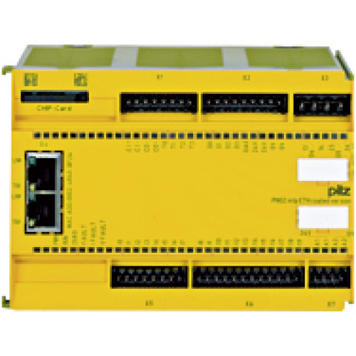 Configurable safety system PNOZmulti base module expandable, for extended environmental conditions, communication interface.