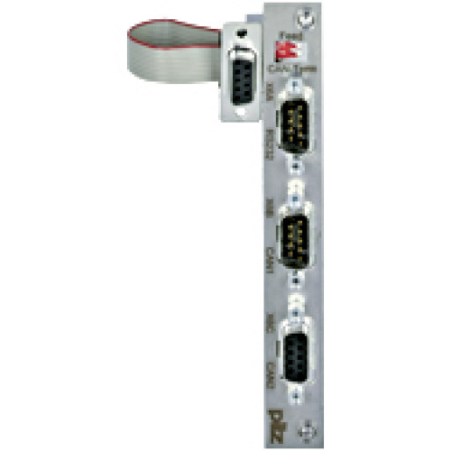 Use in PMCtendo DD4 and DD5 Interfaces: CAN-in, CAN-out, RS232 with termination and monitoring voltage switch.