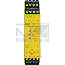 Safety relay (standalone) inputs: 1/2-channel wiring with/without detection of shorts across contacts