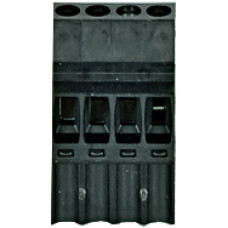 Connector for compact modules, 4-pin, screw connection, PU 1 connector.