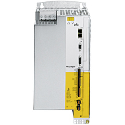 Technical data at 3 x 400 V AC: Continuous output current: 48 A, Imax (5 s) = 96 A, Power consumption in S1 mode: 35 kVA required accessories: Brake resistor 15 Ohm.