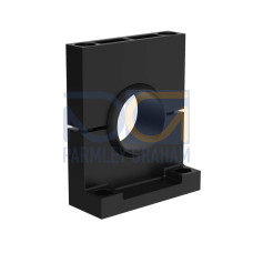 Bracket: Plastic, Material: Black Polyester, 30 Swivel, Hardware included