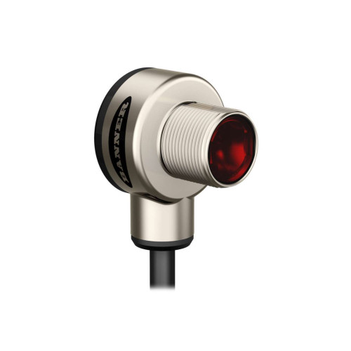 TM18: IR Fixed Field Background Suppression, Range: 50, Input: 10-30 V dc, Outputs: PNP Light Operate, 2 m (6.5 ft) Cable