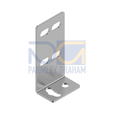 Bracket: Right-Angle Mount, Stainless Steel: 300 Series, 20 Gauge, Used with Q12