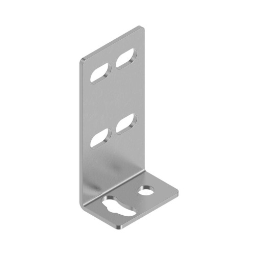 Bracket: Right-Angle Mount, Stainless Steel: 300 Series, 20 Gauge, Used with Q12