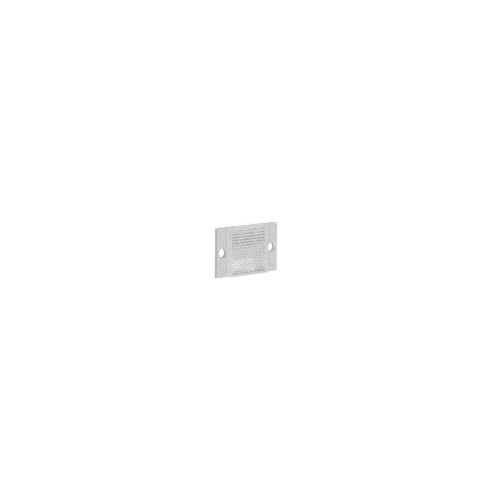 Retroreflective Target: Square 20 x 20, Microprism - Reflectivity Factor: 1.2, Max Temp = 60 degree C, Plastic - Mounting Screw Hole, 32 x 20 housing