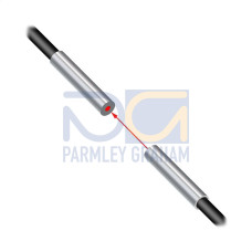 Plastic Fiber, Opposed Mode, Core Dia.: 1, Fiber Length 2 m, 3.18 dia. Stainless Ferrule, Free cut