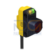 QS18Series Clear Object Sensor, Range: 3000, Input: 10-30 V dc, Output: NPN, 2 m (6.5 ft) Cable