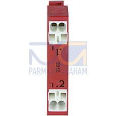 PITestop contact block 1 N/C with spring-loaded terminal.