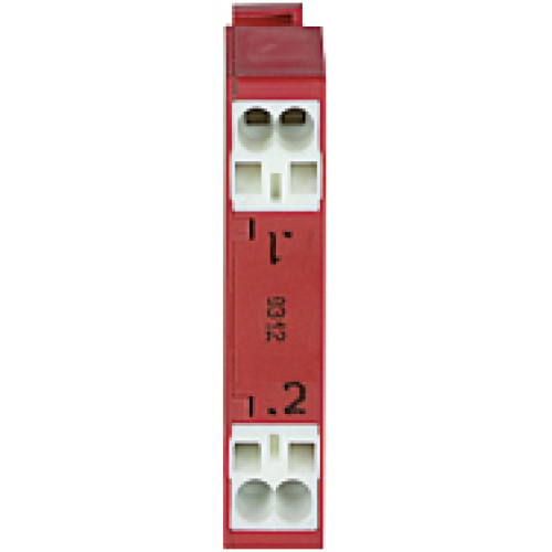 PITestop contact block 1 N/C with spring-loaded terminal.