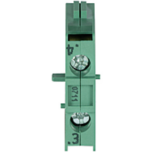 PITestop contact block 1 N/O Terminal of screw type.