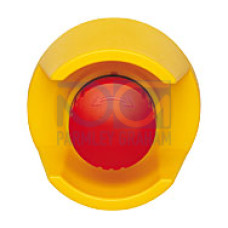 PITestop E-STOP pushbutton IP65, with protective collar, without logo, mounting hole: 22.3 mm.