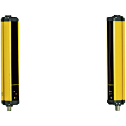 Safety light curtain, type 4, PL e, hand protection (resolution 30 mm) Protected field height 150 mm, supply voltage 24 V, connector M12, sender: 4-pin, receiver: 8-pin, Connection cable not supplied
