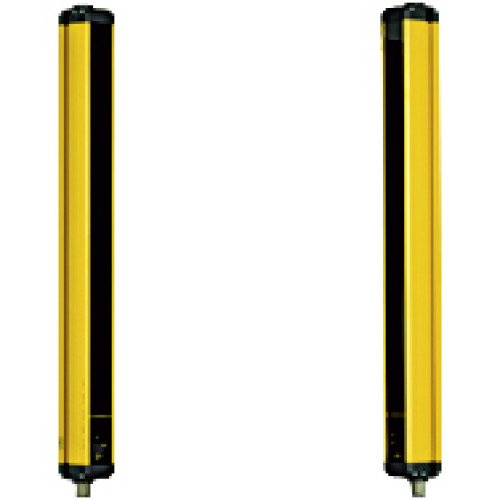 Safety light curtain, type 4, PL e, finger protection (resolution 30 mm) Protected field height 300 mm, supply voltage 24 V, connector M12, sender: 4-pin, receiver: 8-pin, Connection cable not supplie