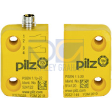 Magnetic safety switch 2 n/o, 4-pin M8 male connector,square design, height design 13 mm, IP67, operating distance 8 mm, forapplications with PSEN ix1, PU = 1 piece with actuator.