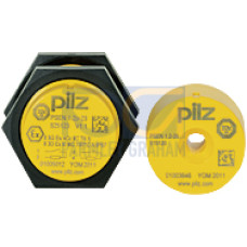 Magnetic safety switch PSENmag, with safety switch andround actuator, ATEX certificate, 4-pin M8 male connector, incl. 1&nbsp;pairCABLE/M8/CLIP to secure 1&nbsp;M8 plug-in connector