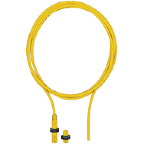 Magnetic safety switch 3 n/o, round M12 design, IP67,operating distance 8 mm, for applications with PSEN ix1, PU = 1 piecewith M12actuator coded, with 5 m cable (PUR).