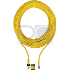 Magnetic safety switch 3 n/o, round M12 design, IP67,operating distance 12 mm, for applications with PSEN ix1, PU = 1 piecewithcuboid actuator coded, with 10 m cable (PUR).