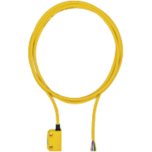 Magnetic safety switch 2 n/o, 1 auxiliary contact n/o, squaredesign, LED, IP6K9K, operating distance depending on the actuator,height design18 mm, for series connection with PSEN ix1, PU = 1 sensor, w