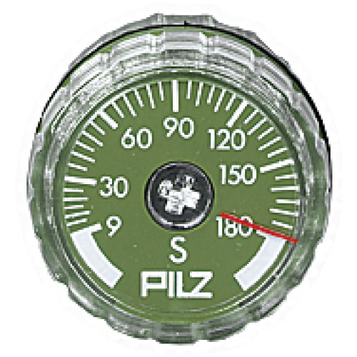 Remote controller for timer, front-panel mounting for 22.5 mm Absolute scale max. 180 s/10 kOhm Time setting is made via rotary knob, protection type IP66.