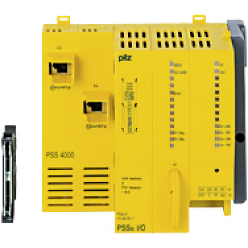 Head module, PSSu SafetyNET p for standard and failsafe I/O cards, SD card, ext. temperature.