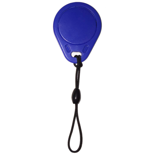 Proximity key fob, IC card,Blue, 13.56MHz, MOQ=5