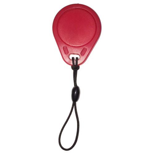Proximity key fob, IC card,Red, 13.56MHz, MOQ=5