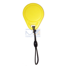 Proximity key fob, IC card,Yellow, 13.56MHz, MOQ=5