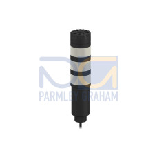 TL50 Tower Light: 3-Color Audible Indicator, Voltage: 100-240 V ac, Environmental Rating: IP50, Colors: Green Yellow Red, 2 m (6.5 ft) Integral Cable