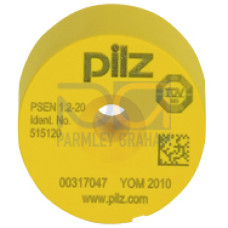 Actuator for magnetic safety switch, cylindrical designM30, IP67, operating distance depending on the actuator 8/12 mm, heightdesign 13mm, PU = 1 actuator.