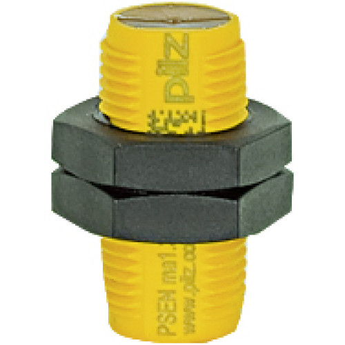 Actuator for magnetic safety switch, cylindrical design,M12, IP6K9K, operating distance 8 mm, PU = 1 actuator.