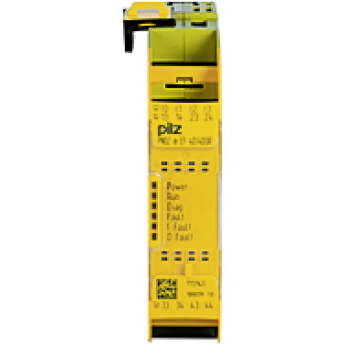 Configurable control system PNOZmulti 2 expansion module 4 safe digital inputs, 4 safe relay outputs.