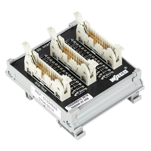 Interface module for system wiring, Pluggable connector per DIN 41651, Male connector
