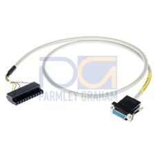 System cable, for Schneider Modicon TM3, 3 analog in- or outputs