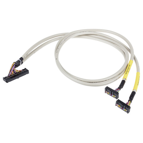 System cable, for Omron CJ1W, 16 digital inputs and 16 digital outputs