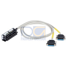 System cable, for GE Fanuc 9030, 2 x 8 analog inputs