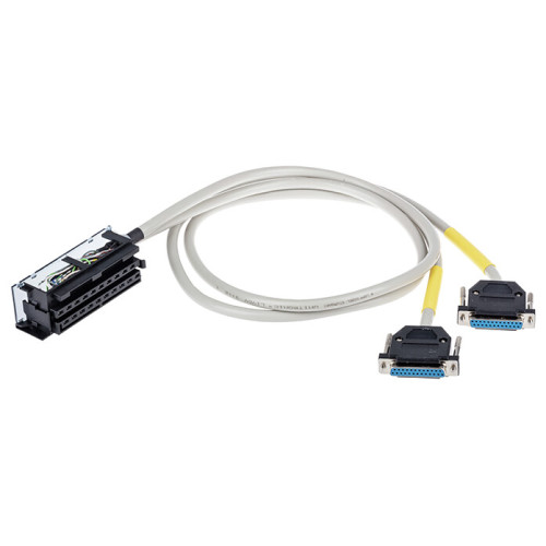 System cable, for GE Fanuc 9030, 2 x 8 analog inputs