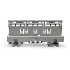 Mounting carrier, for Ex applications, 221 Series - 6 mm&sup2;, light gray