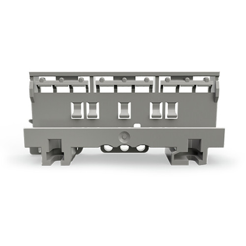 Mounting carrier, for Ex applications, 221 Series - 6 mm&sup2;, light gray